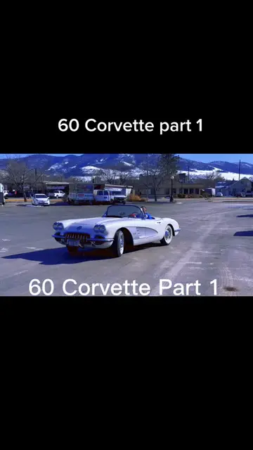Video thumbnail: 1960 Corvette convertible, part 1